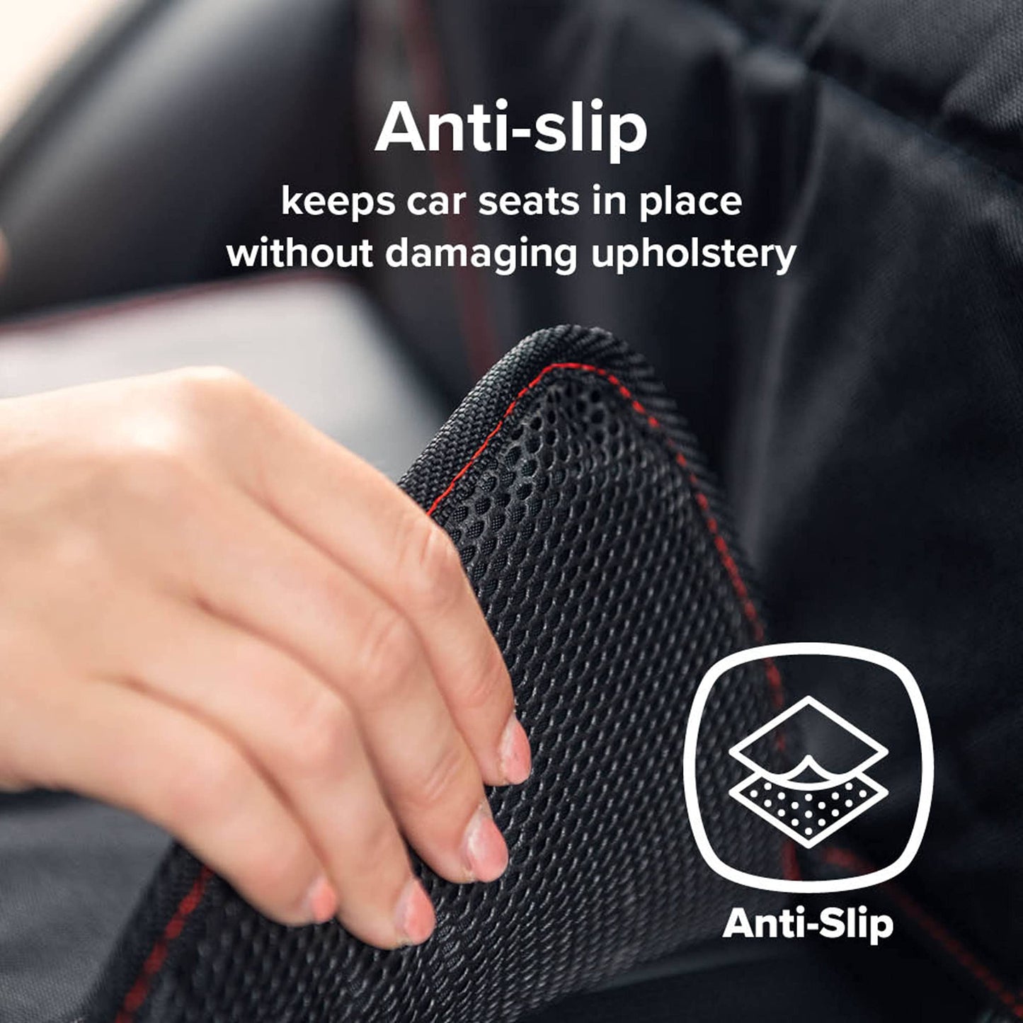 Diono Ultra Mat Complete Back Seat Upholstery Protection From Child Car Seats And Pets, Crash Tested, Premium Ultra Thick Paddin