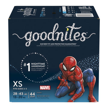 Goodnites Goodnites Bedwetting Underwear For Boys, Xs, 44 Ct, 4.8 Pound