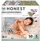 The Honest Company Clean Conscious Diapers | Plant-Based, Sustainable | Big Trucks + So Bananas | Club Box, Size 5 (27+ lbs), 50