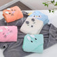 Jollyora Baby Hooded Poncho Blanket with Cartoon Animal Design, Soft Fleece Bath Towel Wrap for Infants and Toddlers, Cozy Weara