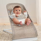 Babybjrn Bouncer Balance Soft, Light Grey Frame, Mesh, Gray Beige/White (005144Us)