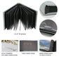 Holoary Small 4X6 Photo Album, Linen Hard Cover, Holds 50 Photos, Black Page Traditional Book Bound, Mini Brag Book Baby Album,