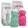 Legendairy Milk Honey Bear Straw Cup Silicone For Babies (Green/Raspberry), 8 Oz. Dishwasher Safe Baby Straw Cup, Food Grade Sil