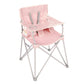 ciao! baby Portable High Chair for Babies and Toddlers, Fold Up Outdoor Travel Seat with Tray and Carry Bag for Camping, Picnics