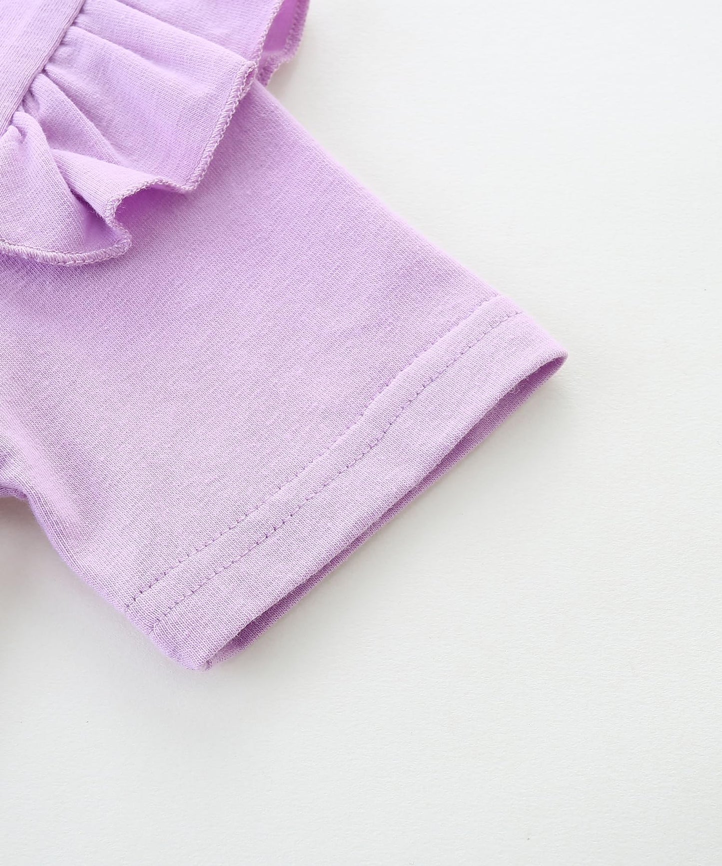 Fullfamous Baby Girl'S Clothes Gifts Outfits,Easter Bunny Spring Summer Clothing Set Easter Day Outfits 6-12 Months Purple