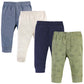 Touched By Nature Unisex Baby Organic Cotton Pants, Dino, 12-18 Months
