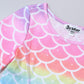 Mermaid Dresses Girls Long Sleeve Swing Winter Outfit Halloween Costume 10 11