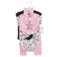Hudson Baby Baby Girls Cotton Layette Set, Princess, 9-12 Months Us