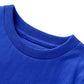 Cosland Boys Blue T Shirts Kids Plain Tops, Medium