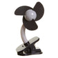 Dreambaby Clip On Stroller Fan, Black w/Silver