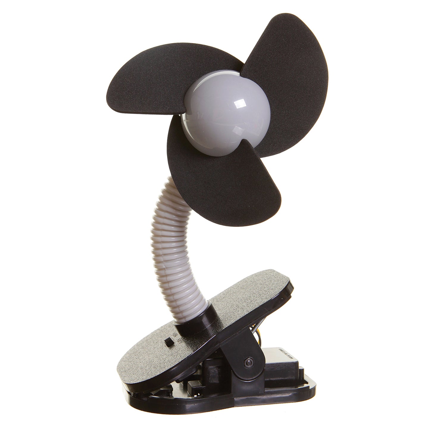 Dreambaby Clip On Stroller Fan, Black w/Silver