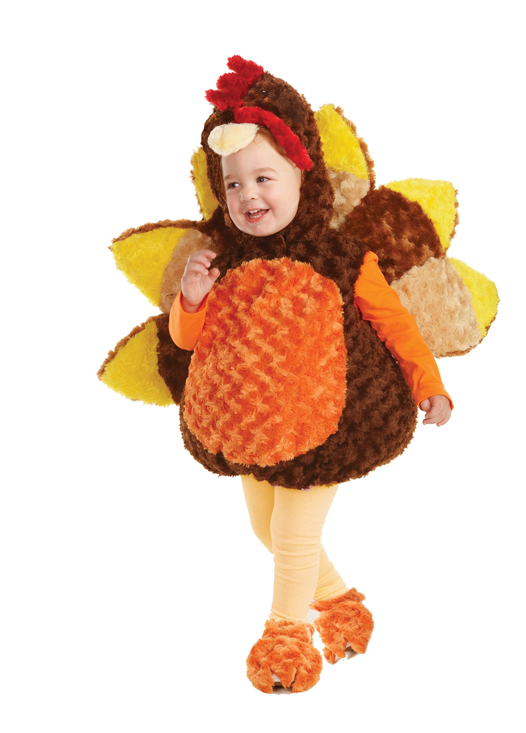 Underwraps Baby'S Turkey Costume, Brown, X-Large (4-6)