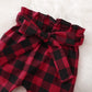 Kucnuzki 18-24 Months Girl Clothing Baby Christmas Outfit Toddler Girl Clothes Cute Little Girl Outfit Baby Ruffle Red Shirt Top
