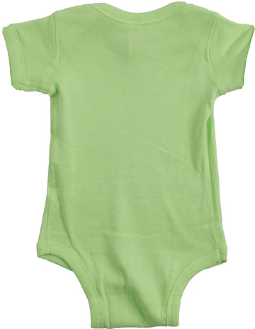 Ann Arbor T-Shirt Co. Ananda Balasana (Happy Baby) | Funny Yoga Pose Mom Dad Parent Infant One Piece-(1Piece, 6M)