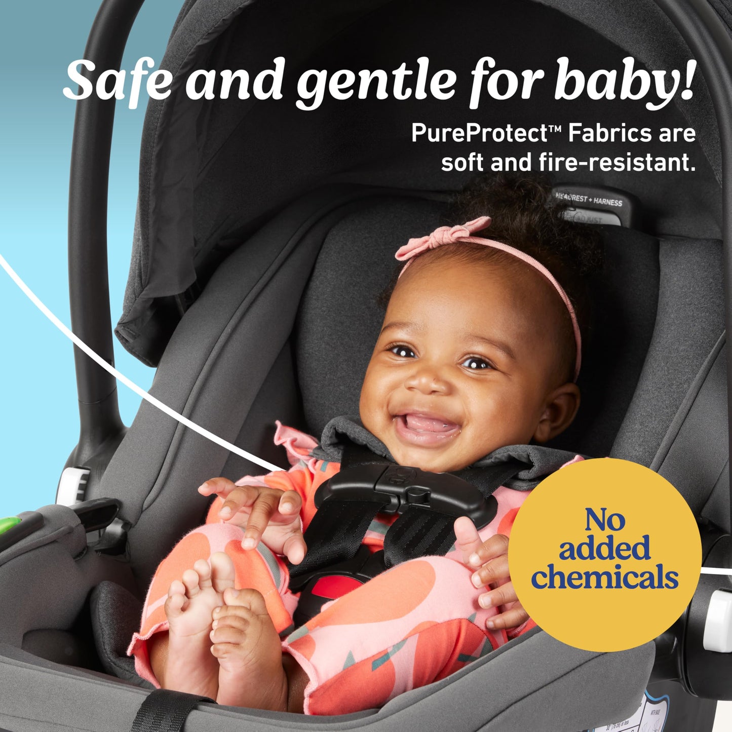Graco Gomax Infant Car Seat, Baseless Car Seat With Canopy, Rear Facing, Lightweight Carseat