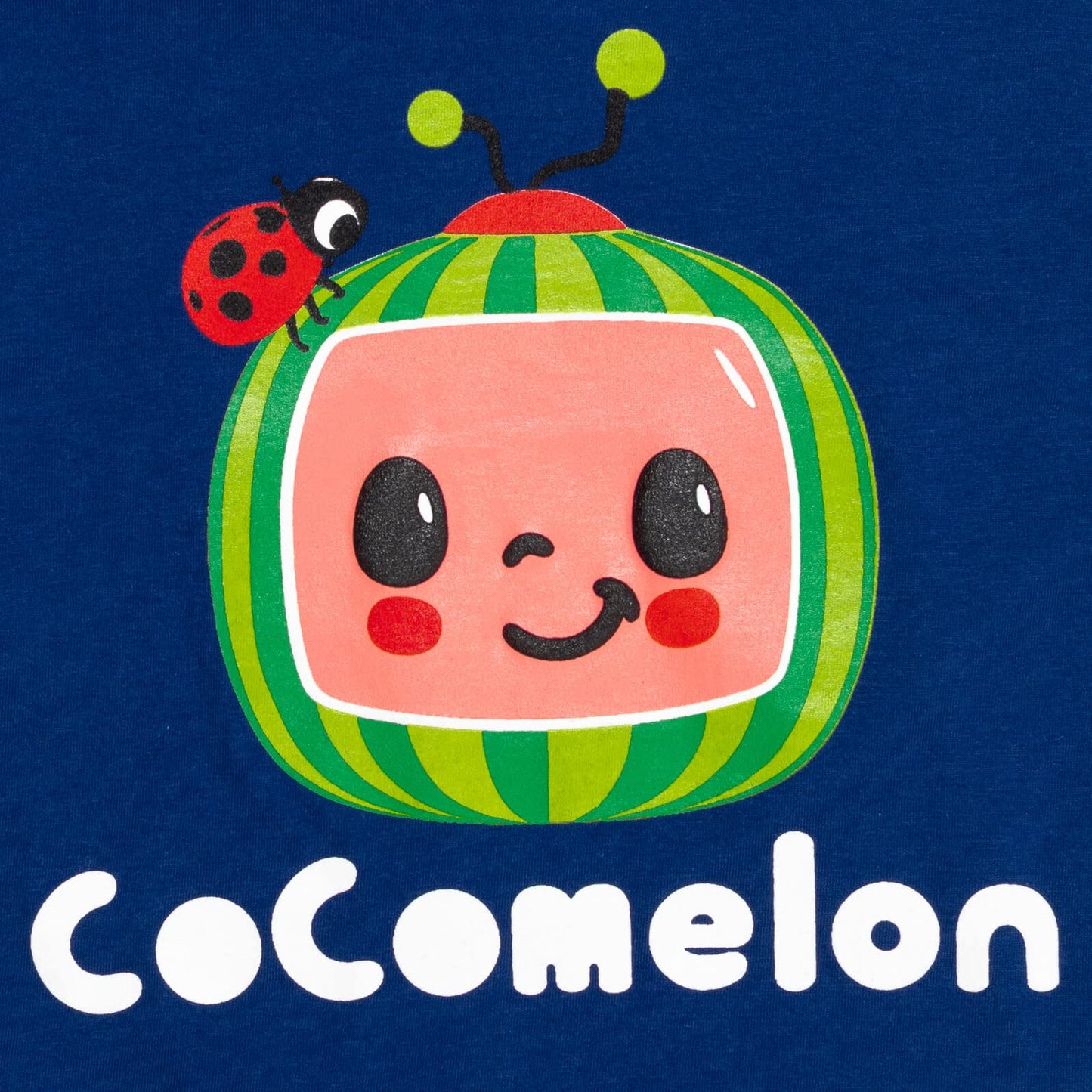Cocomelon Jj Yoyo Tomtom Infant Baby Boys Graphic T-Shirt & French Terry Shorts Blue 12 Months