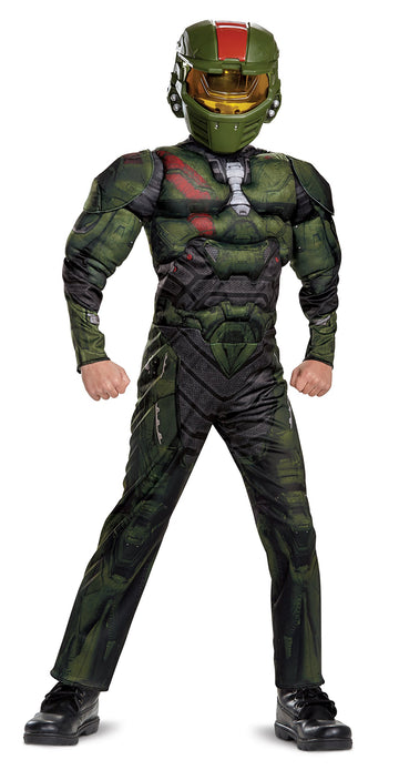 Morris Dg24406L Halo Wars Jerome Muscle Child Costume  Size 4-6