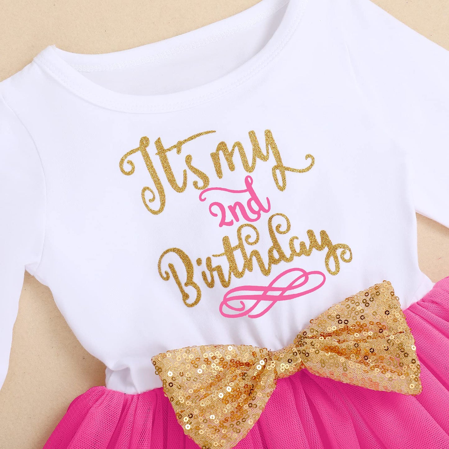 Winter Birthday Outfit Girl My Second Birthday Mini Dress Up Cake Smash Outfit Baby Tulle Tutu Skirt Autumn Long Sleeve Mouse 2N