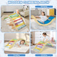 Honey Joy Wooden Ladder Arch For Climbing, 3 In 1 Kids Climber Ladder & Rocker Board W/Cushion Pad, Toddler Climbing Toy Set For