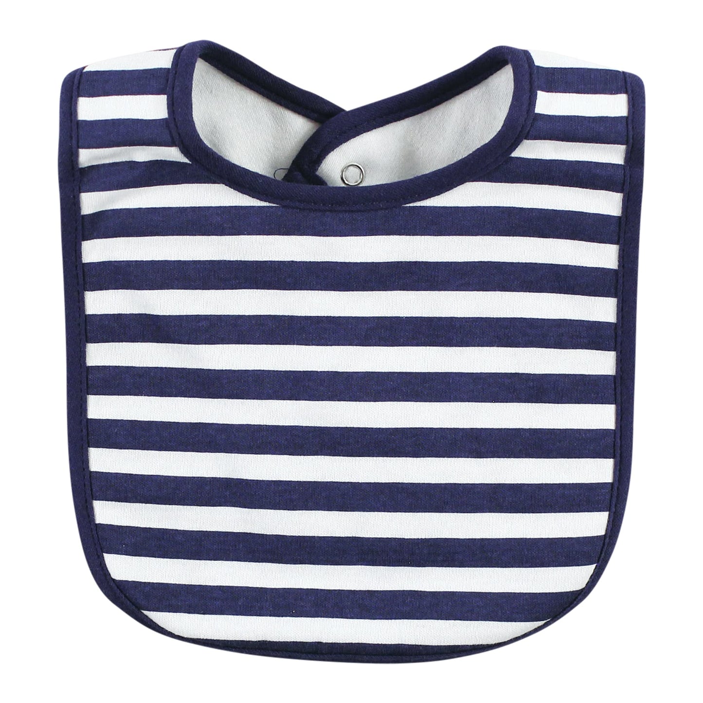 Hudson Baby Unisex Baby Cotton Bibs, Space, One Size
