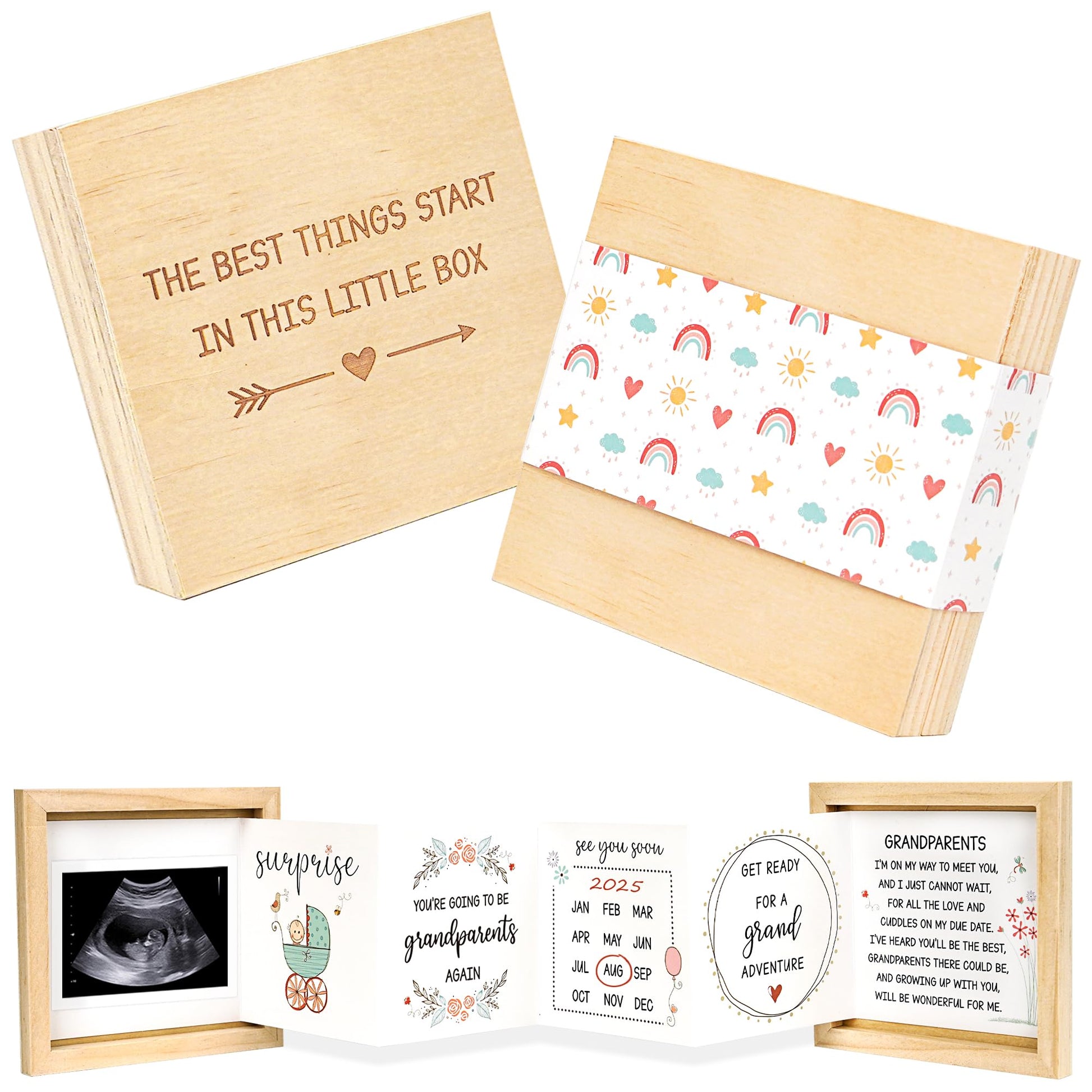 Pregnancy Announcement For Grandparents Again- You'Re Going To Be Grandparents Again Baby Announcement Gifts- Pregnancy Reveal T