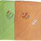 FancyAdda Branded Baby Hooded Towels (Pack of 2, 100% Soft Cotton) (Pink || Yellow)