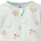 Gerber Baby Unisex 2-Pack 2-Way Zip Textured Sleep 'N Play, French Breakfast, 0-3 Months