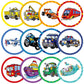 Eersida 120 Pcs Toilet Targets for Potty Training Boy Pee Tinkle Target Travel Potties Flushable Car Animal Potty Training Stick