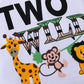 Pudcoco Baby Boy Two Wild Outfit 2 Years Old 2Nd Birthday Boy Cake Smash Outfit, Jungle Birthday Outfit, Safari, Zoo, 2Nd Birthd