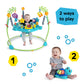 Baby Einstein Ocean Explorers Curiosity Cove 2-in-1 Educational Activity Jumper and Floor Toy, Max weight 25 lbs., Ages 6 Months
