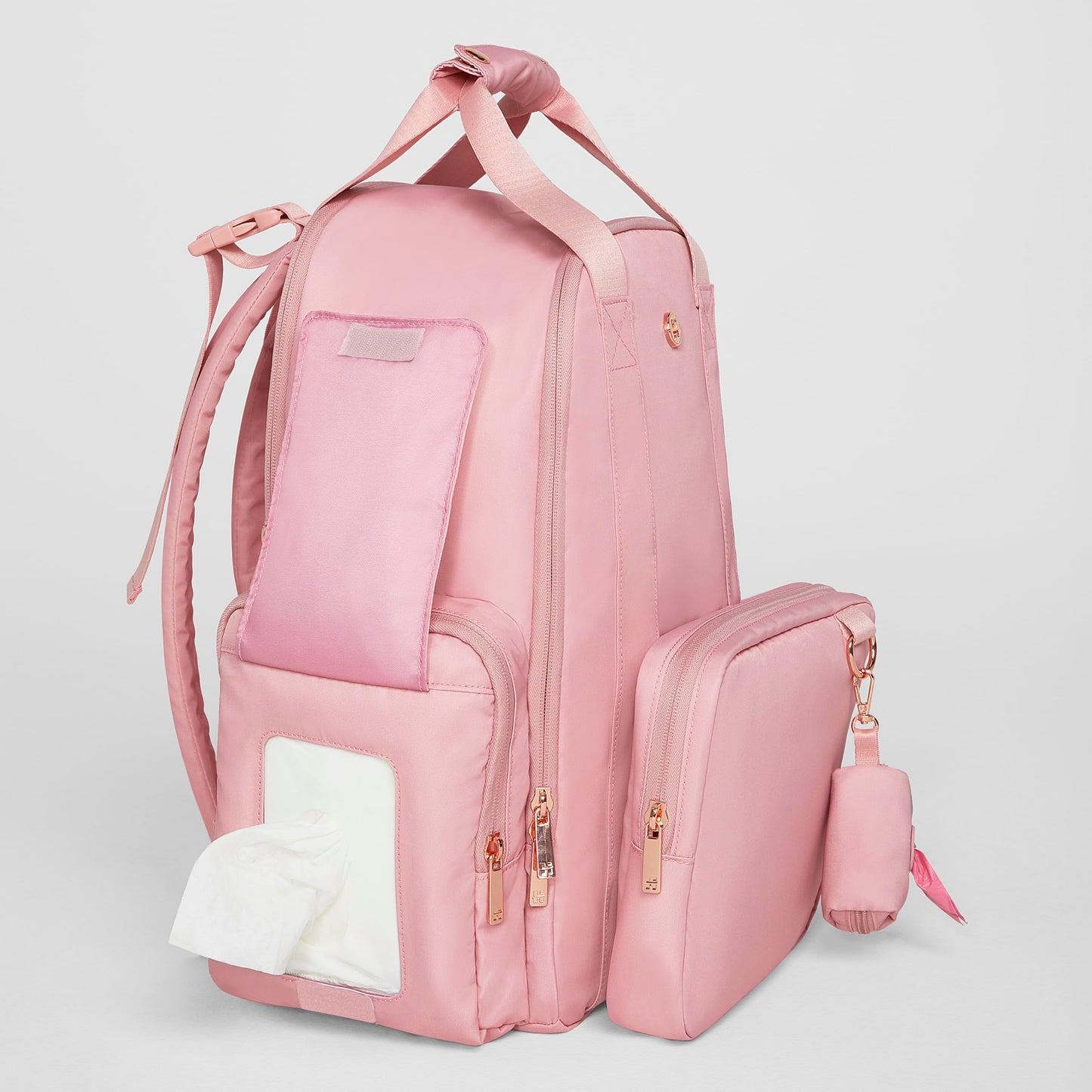 Huggies Sunshine Pack Diaper Backpack, Bridal Rose, One Size