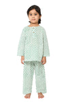 Chheent Boys & Girls Cotton Night Suit | Baby Kids White Sleep Suit | Pajama Set Girls/Boys | Kids Pajama Sets | Kids Dress | Ki