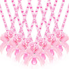 Xunyee 36 Pcs Baby Shower Necklace Gender Reveal Cute Feet Acrylic Pacifiers Necklaces For Baby Shower Funny Pacifiers Party Fav