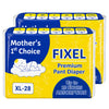 Fixel Baby Diaper Pants Extra Large Xl Size Pack Of 2 (56 Pieces)