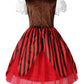 Relibeauty Girls Pirate Dress Sea Buccaneer Costume, 10-12/150