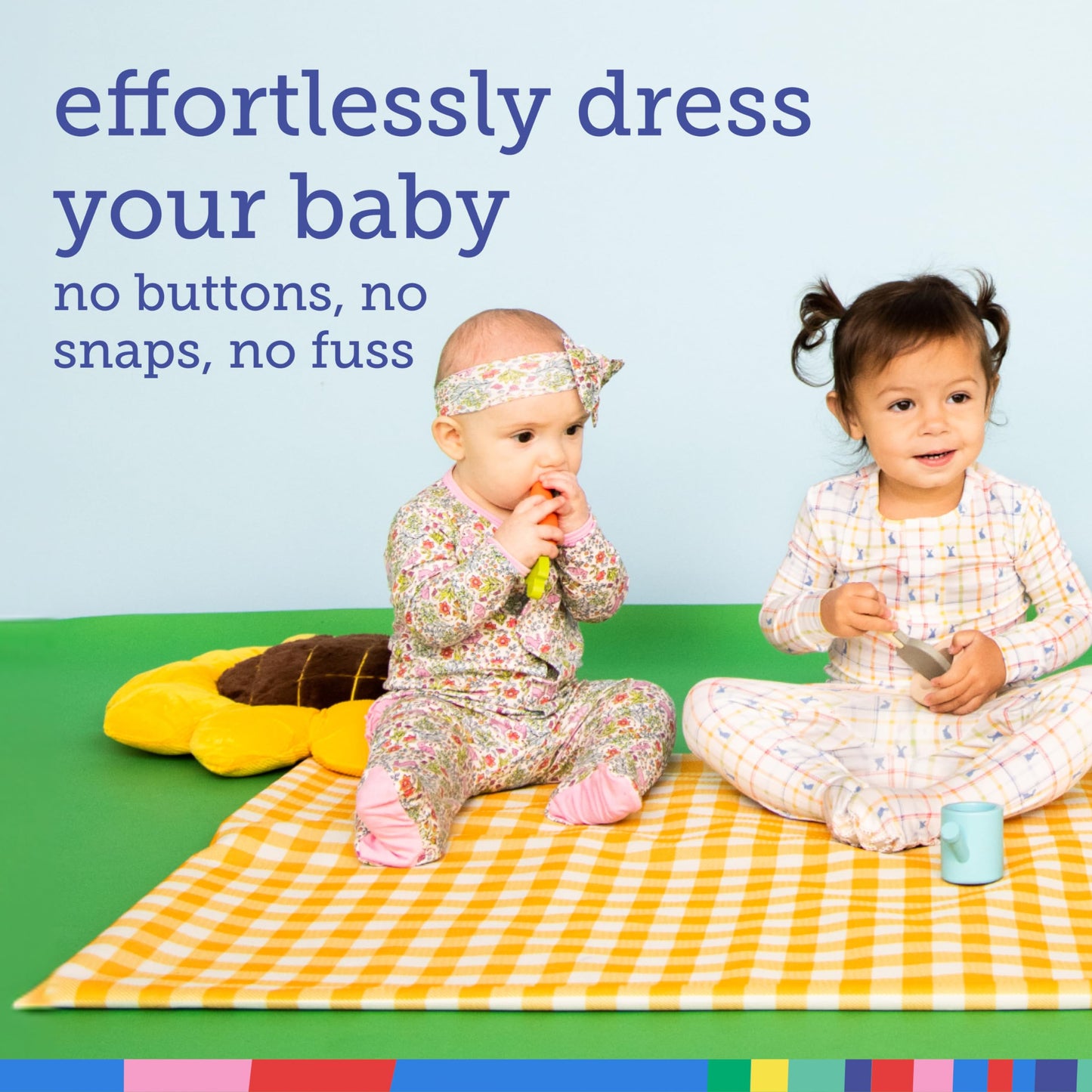 Magnificent Baby Baby Magnetic Modal Footie My Little Garden 3-6 Months