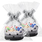 Zopeal 2 Pack Woven Basket with Gift Bags and Ribbons, Cat Rope Graduation Gift Basket Empty for Baby Shower Cat Toys Graduation