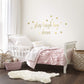 Levtex Baby - Willow Toddler Bed Set - Pink - Soft Rosette Pintuck - 5 Piece Set Includes Reversible Quilt, Fitted Sheet, Flat S