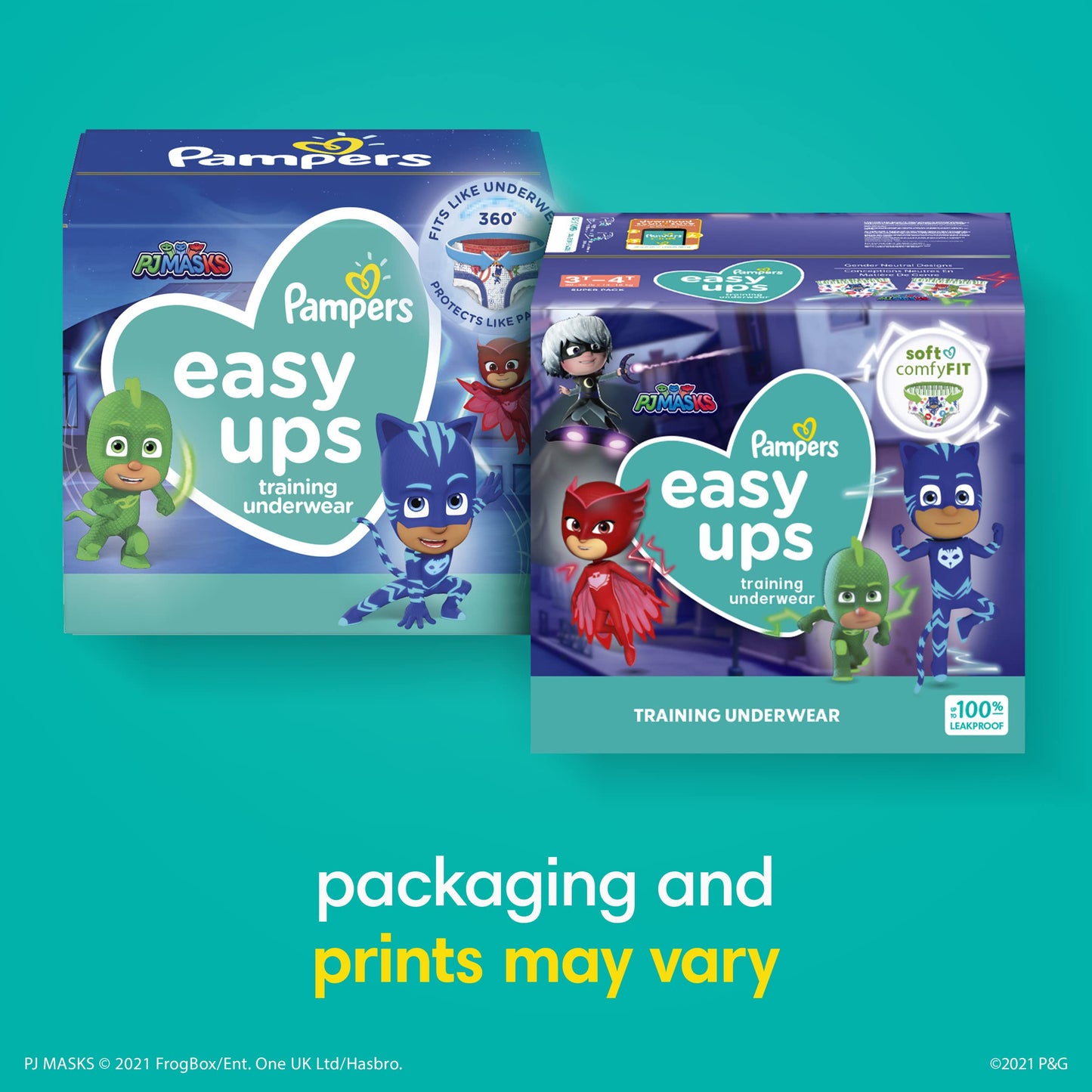Pampers Training Pants - Easy Ups Boys & Girls Bluey - Size 4T-5T, 56 Count, Childrens Potty Underwear (Packaging May Vary)