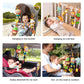 TUMAMA Baby Toys for 0, 3, 6, 9, 12 Months, Handbells Baby Rattles, Soft Plush Early Development Stroller Car Toys for Infant, N