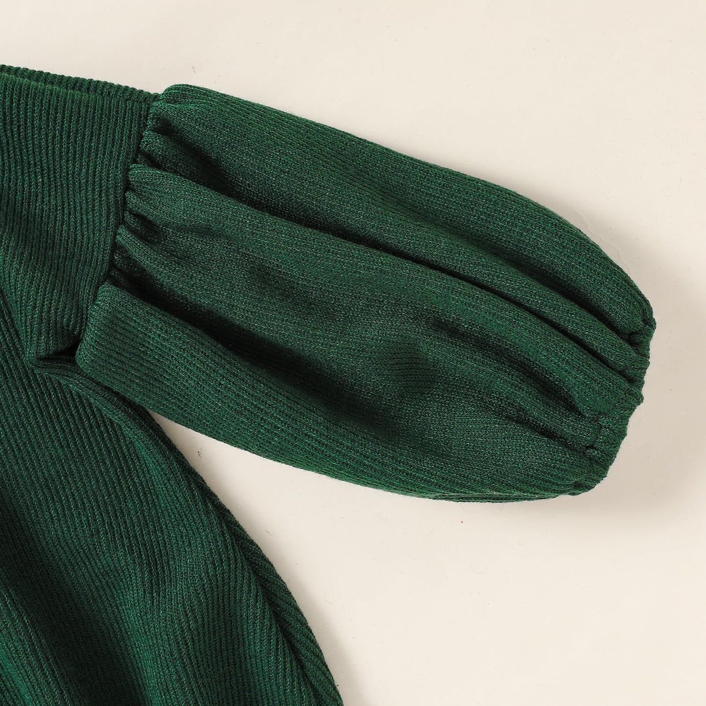 Toddler Baby Girl Sweater Round Neck Loose Long Sleeve Candy Color Knitted Pullover Tops Autumn Winter Sweatshirt (Green, 12-18