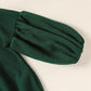 Toddler Baby Girl Sweater Round Neck Loose Long Sleeve Candy Color Knitted Pullover Tops Autumn Winter Sweatshirt (Green, 18-24