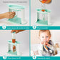 Infantino Reusable Squeeze Pouches For Homemade Baby Food, 3.5 Oz, Pack Of 25 - Bpa, Pvc, And Phthalate-Free, Freezer-Safe, With