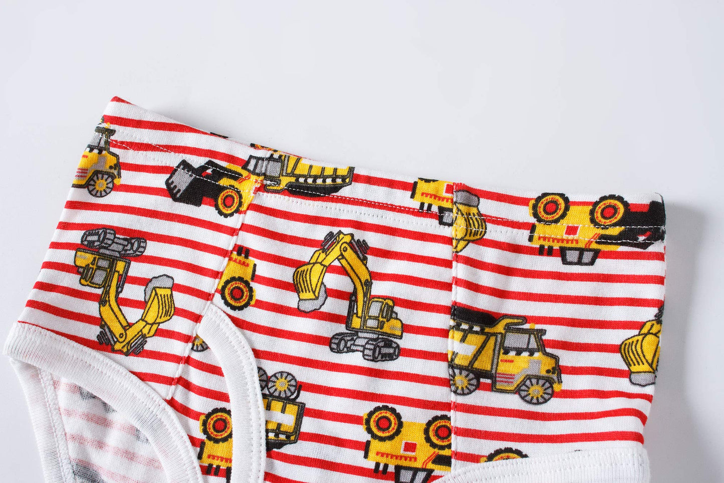 Boboking Little Boys Briefs Dinosaur Truck Toddler Kids Underwear (Pack Of 6) 5/6Y Blue