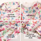 Welaken Baby Girls' Water-Resistant Butterfly Printed Jacket Lightweight And Breathable Fall Windbreaker