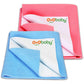 Oyo Baby Extra Absorbent Waterproof Baby Dry Sheet | Quick Dry Sheet For New Born Baby Bed Protector, Soft & Breathable Rubber S