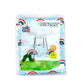 Bapronbaby Eric Carle Rainbow Caterpillar Splash Mat - Waterproof Catch-All For Under High Chairs, Floors, Tables, Playtime Or A