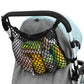Accmor Universal Stroller Organizer, Polyester Net Mesh Bag Fits For Uppababy, Nuna, Britax, Doona Strollers, Non-Slip Adjustabl