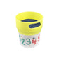 Munchie Mug No-Spill Snack Cup Yellow Lid, 12 Oz Jar, Made In The Usa