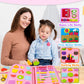 Exorany Busy Board Montessori Toys for 1 2 3 4 Year Old Girl Birthday Gifts, Toddler Girl Toys Age 1-2, 2-4, Busy Book Sensory T